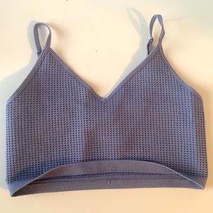 Bozzolo Crop Top, Size Small, Colour Blue/Purple, never worn.